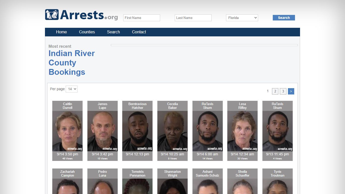 Indian River County Arrests and Inmate Search